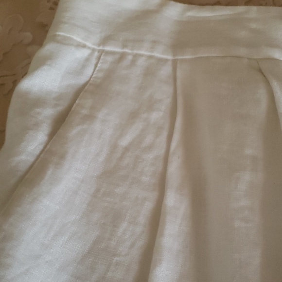 NWOT, DKNYC Linen Mini Skirt, 10 - Picture 3 of 6